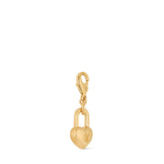 Padlock Heart LV Charm