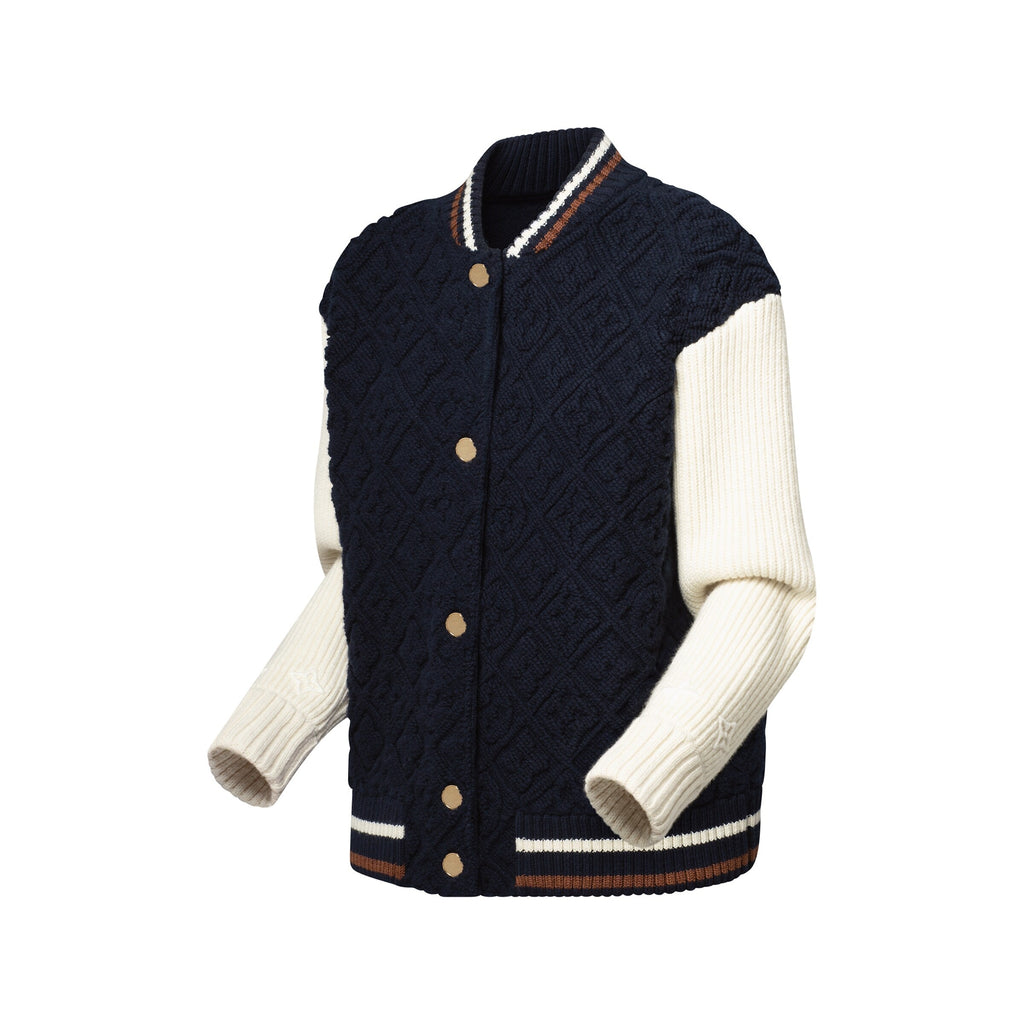 Monogram Toweling Varsity Jacket