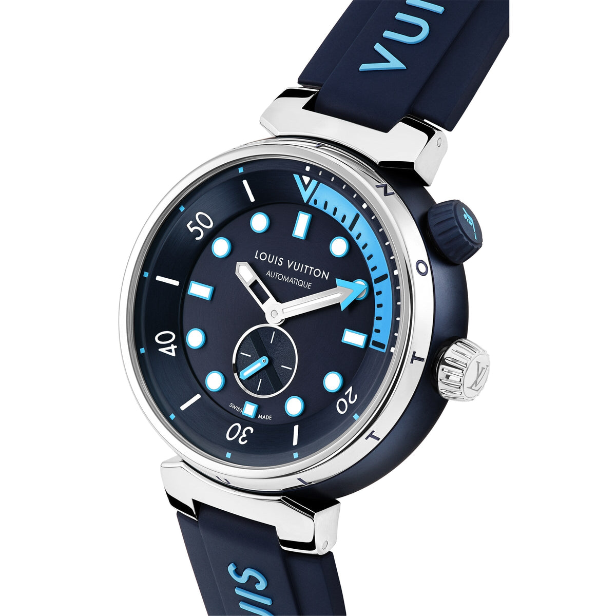 Tambour Street Diver, Automatic, 44mm, Steel