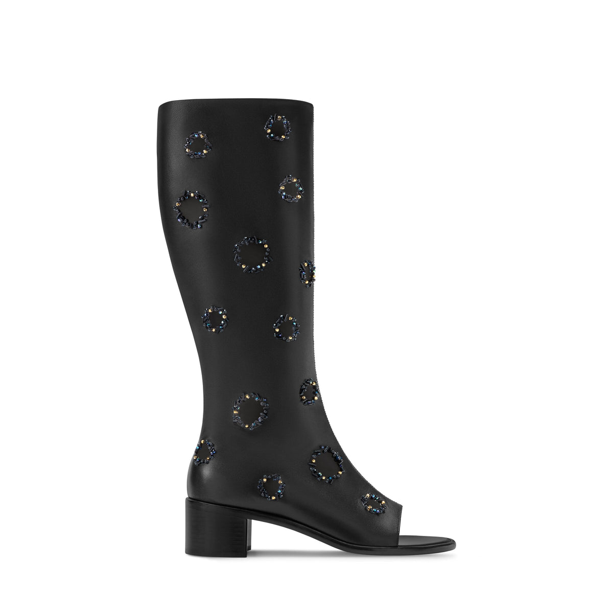 Talisman Open Toe High Boot