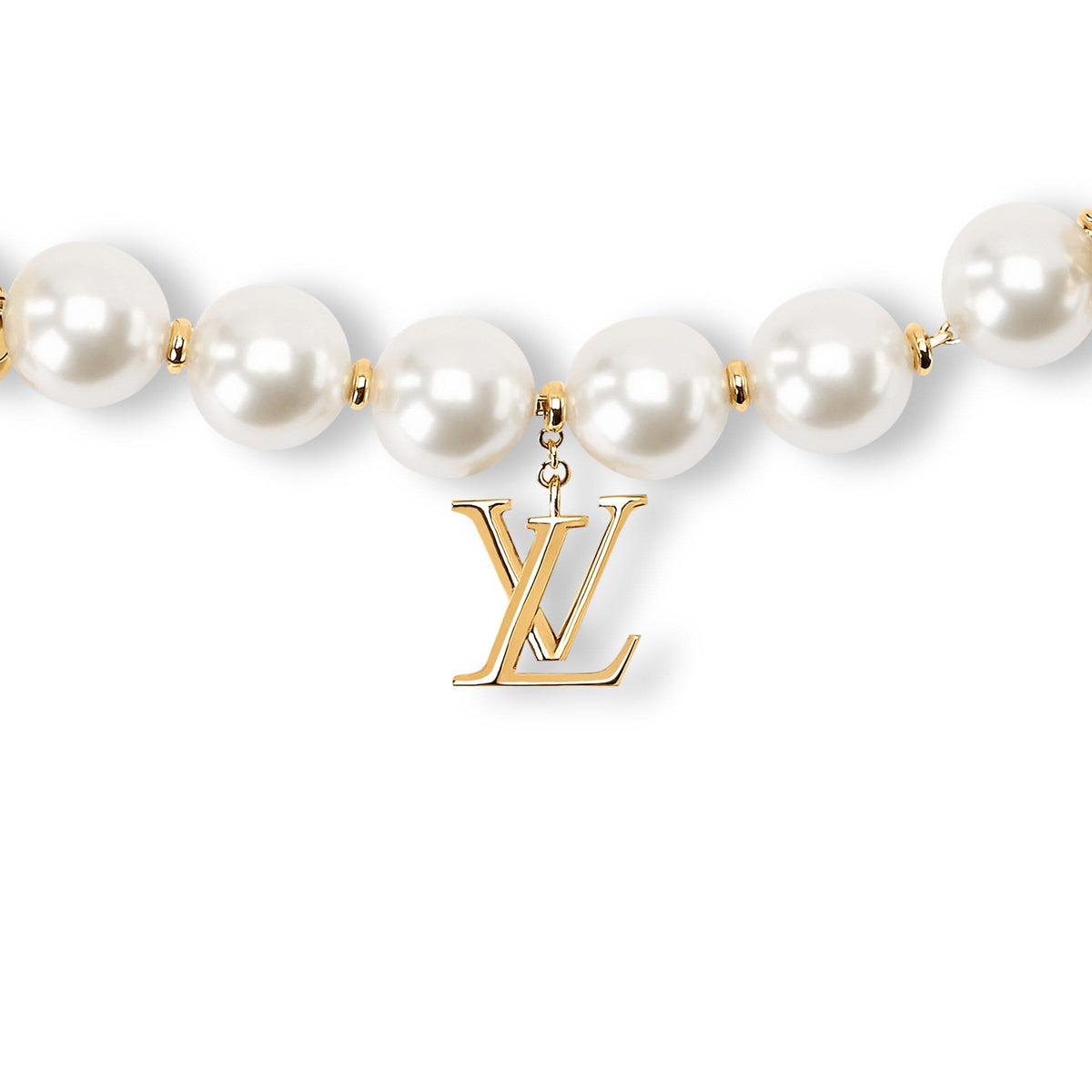 LV Dachshund Chain Bag Charm