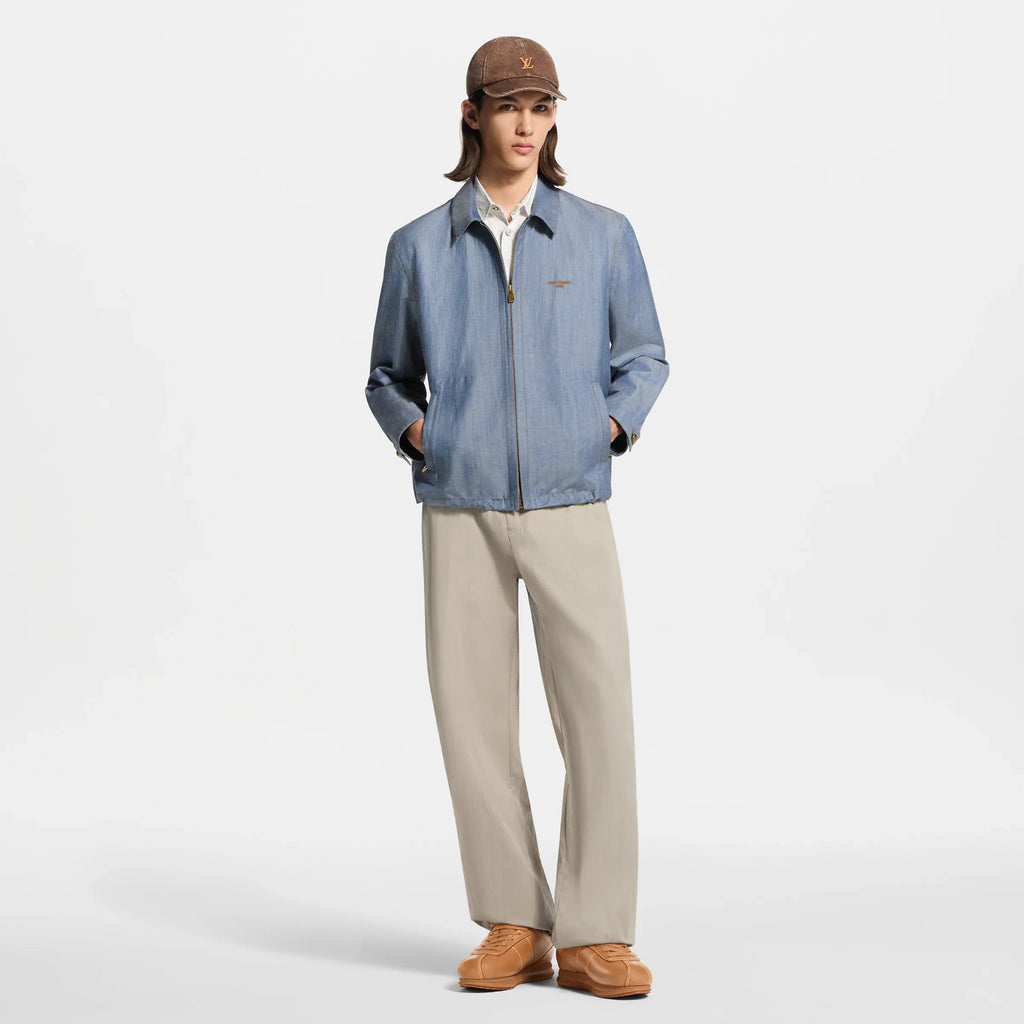 Technical Chambray Shell Jacket