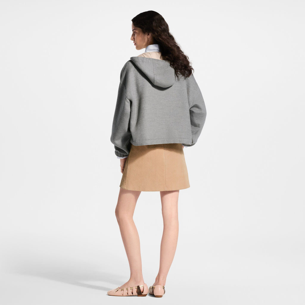 Nanogram Suede Mini Skirt