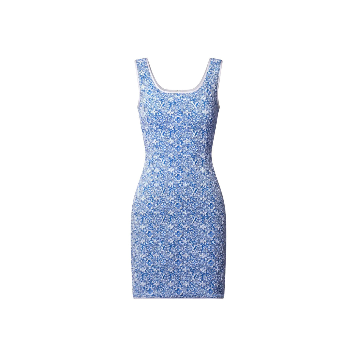 Monogram Foliage Tank Dress