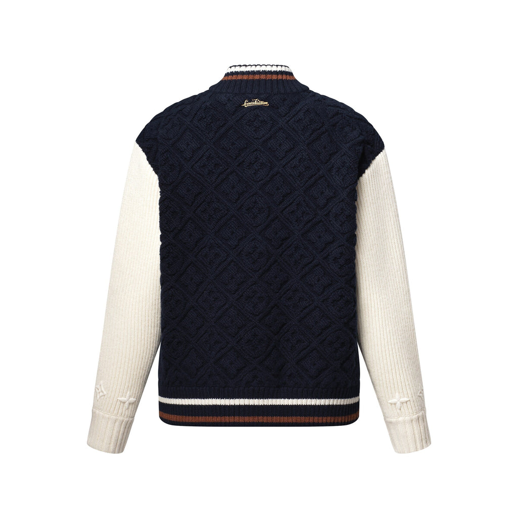 Monogram Toweling Varsity Jacket