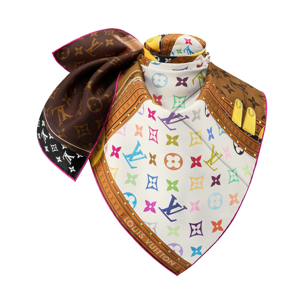 LV x TM Monogram Multicolor Collector Square 90