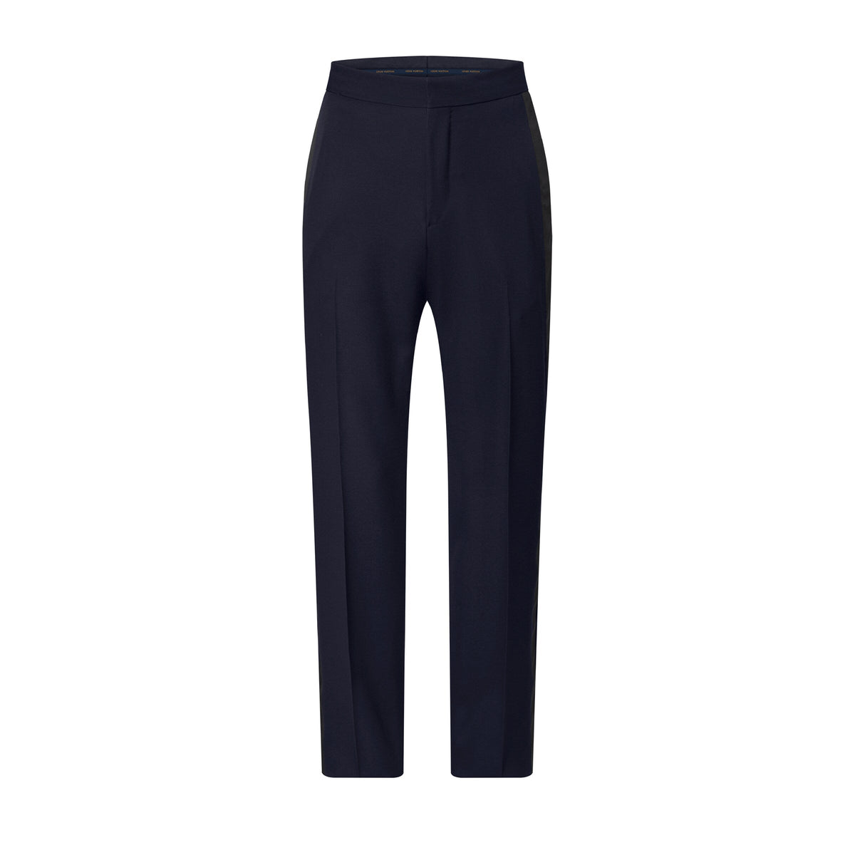 Navy Tuxedo Evening Pants