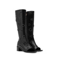 Talisman Open Toe High Boot