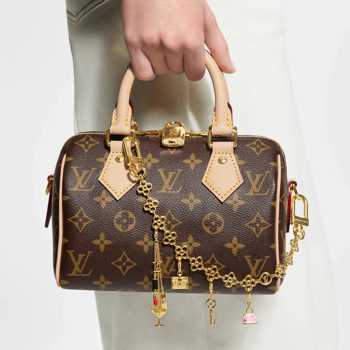 Dangling LV Charms