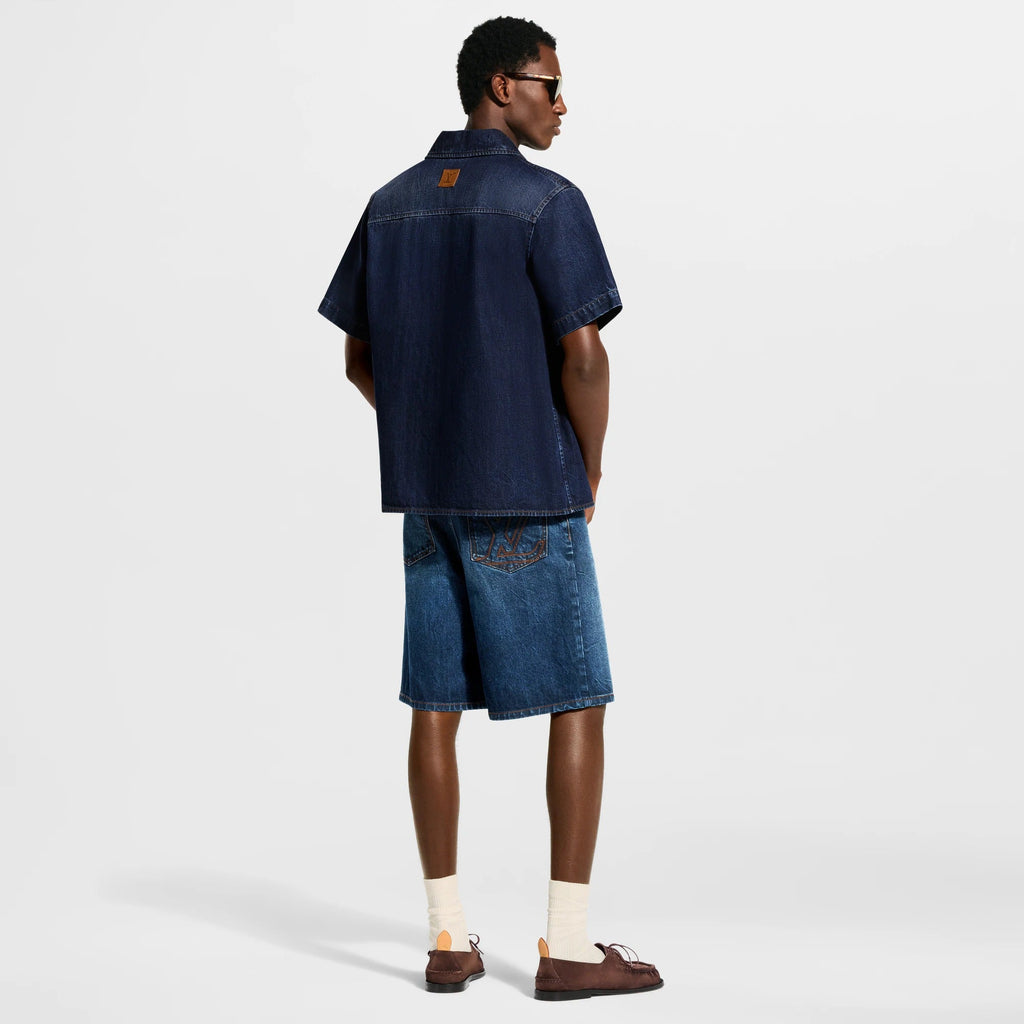 LV Denim Shorts