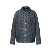 Embroidered Denim Blouson