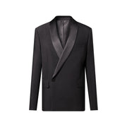 Double-Breasted Tuxedo Jacket