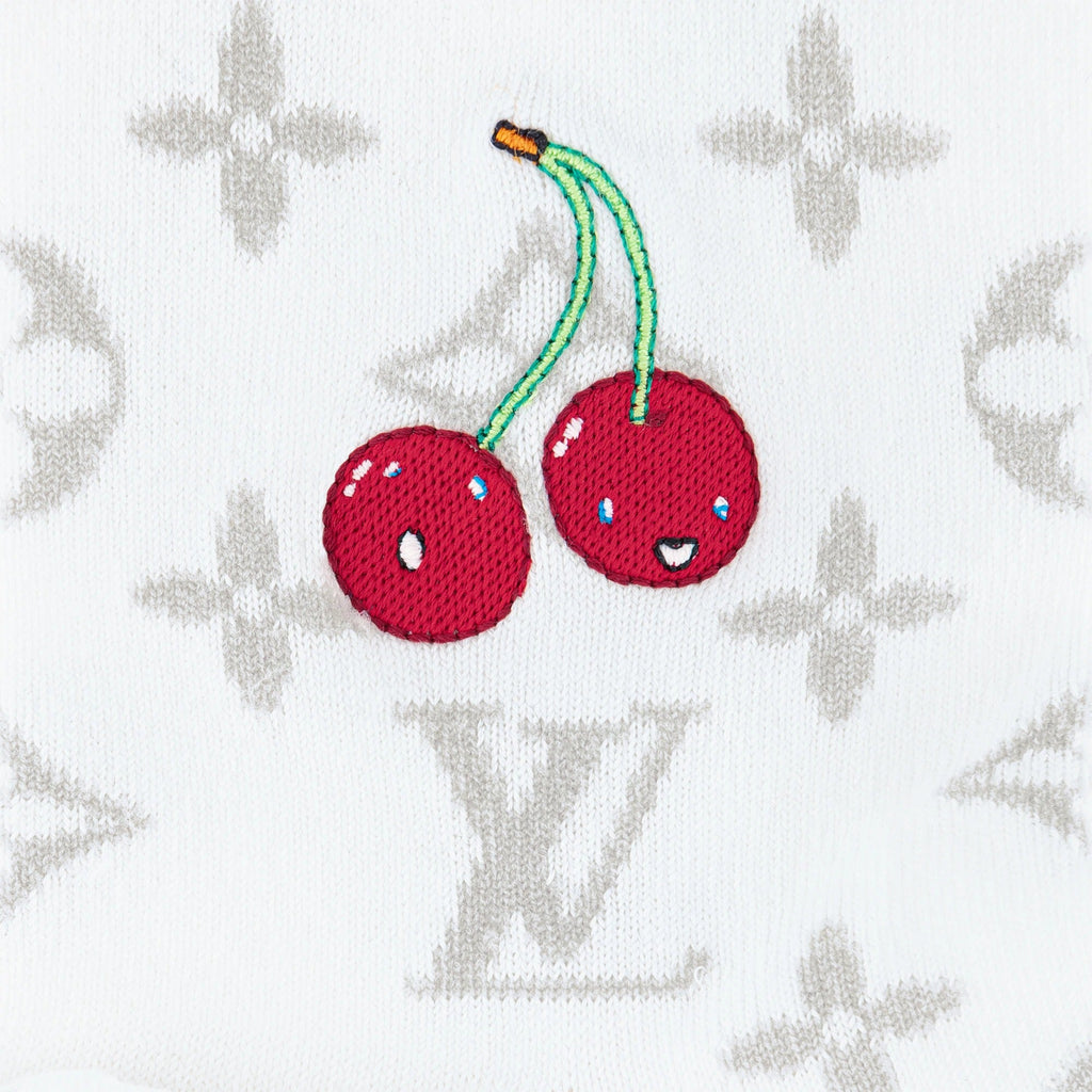 LV x TM Monogram Cerise Socks
