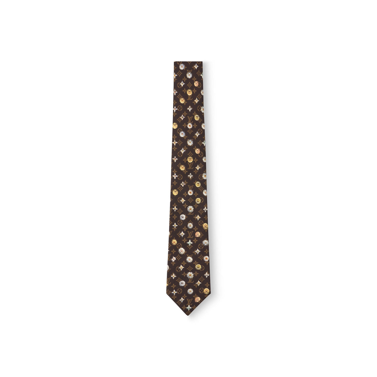 Monogram Flower Tie