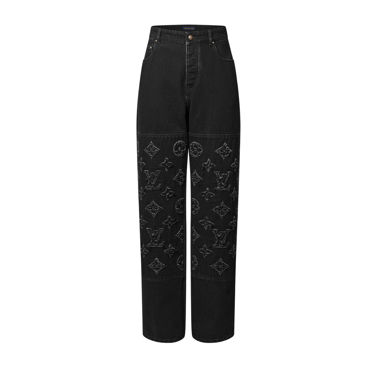 Monogram Destroy Denim Pants
