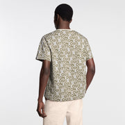 Jacquard Signature Short-Sleeved Crewneck