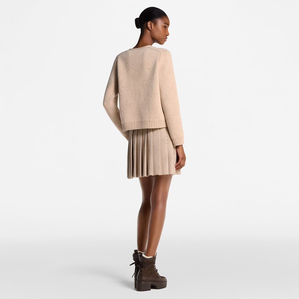 Double-Breasted Mahina Knit Cardigan