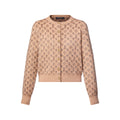 Brushed Monogram Cardigan