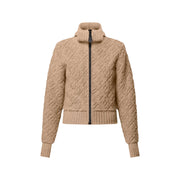 Monogram Toweling Zip-Up Hoodie