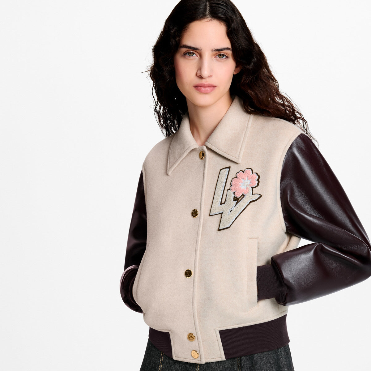 Noveau Signature Patch Varsity Jacket