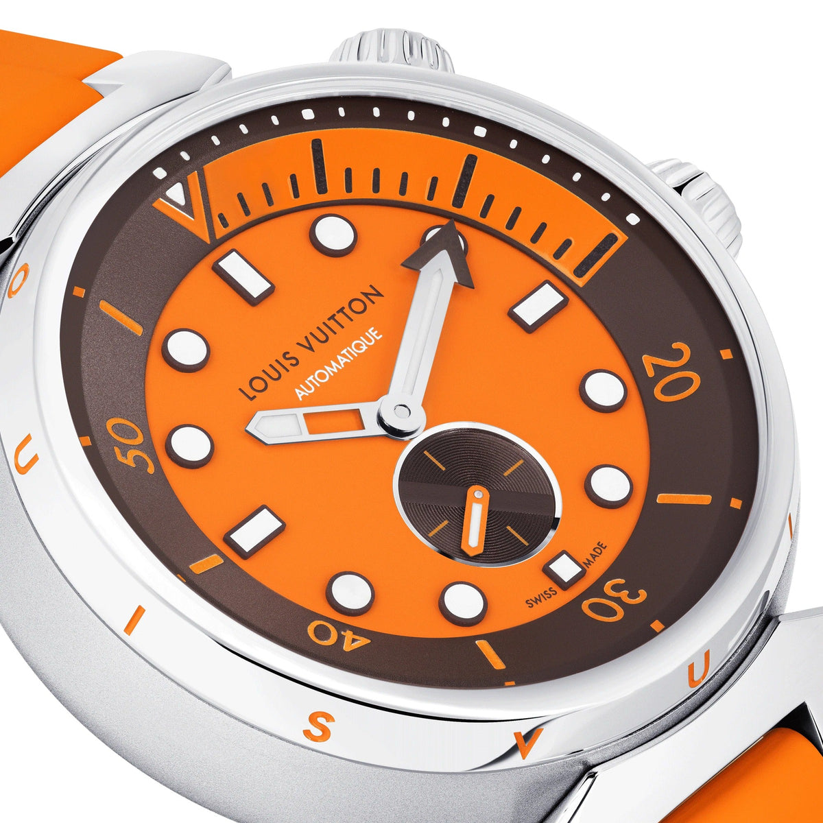 Tambour Street Diver, Automatic, 44mm, Steel