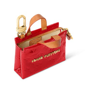 LV Mini Shopper Monogram Vintage Vernis Bag Charm