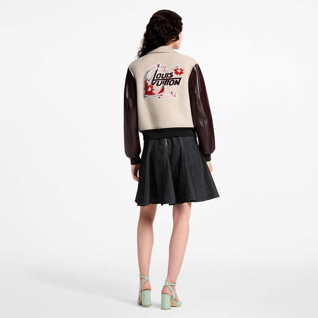 Noveau Signature Patch Varsity Jacket