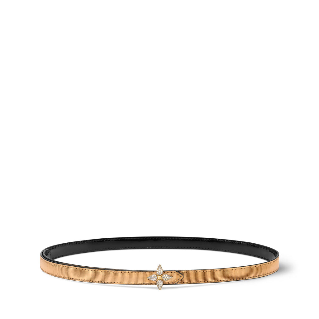 Mini Flowergram Reversible 15mm Belt