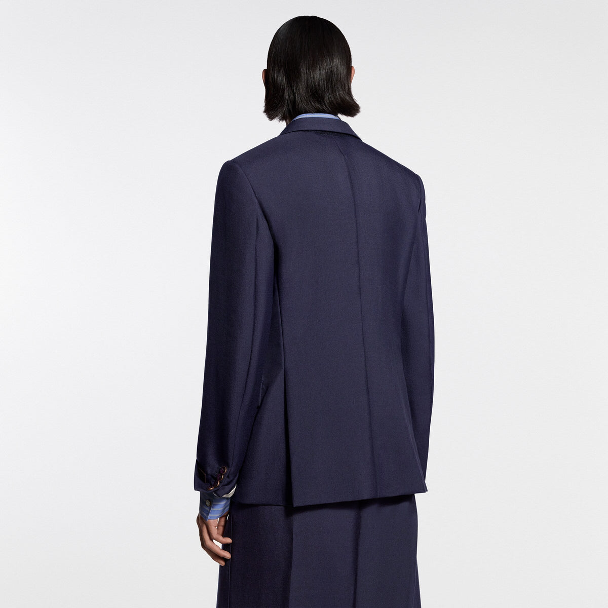 Double-Breasted Mohair Jacket