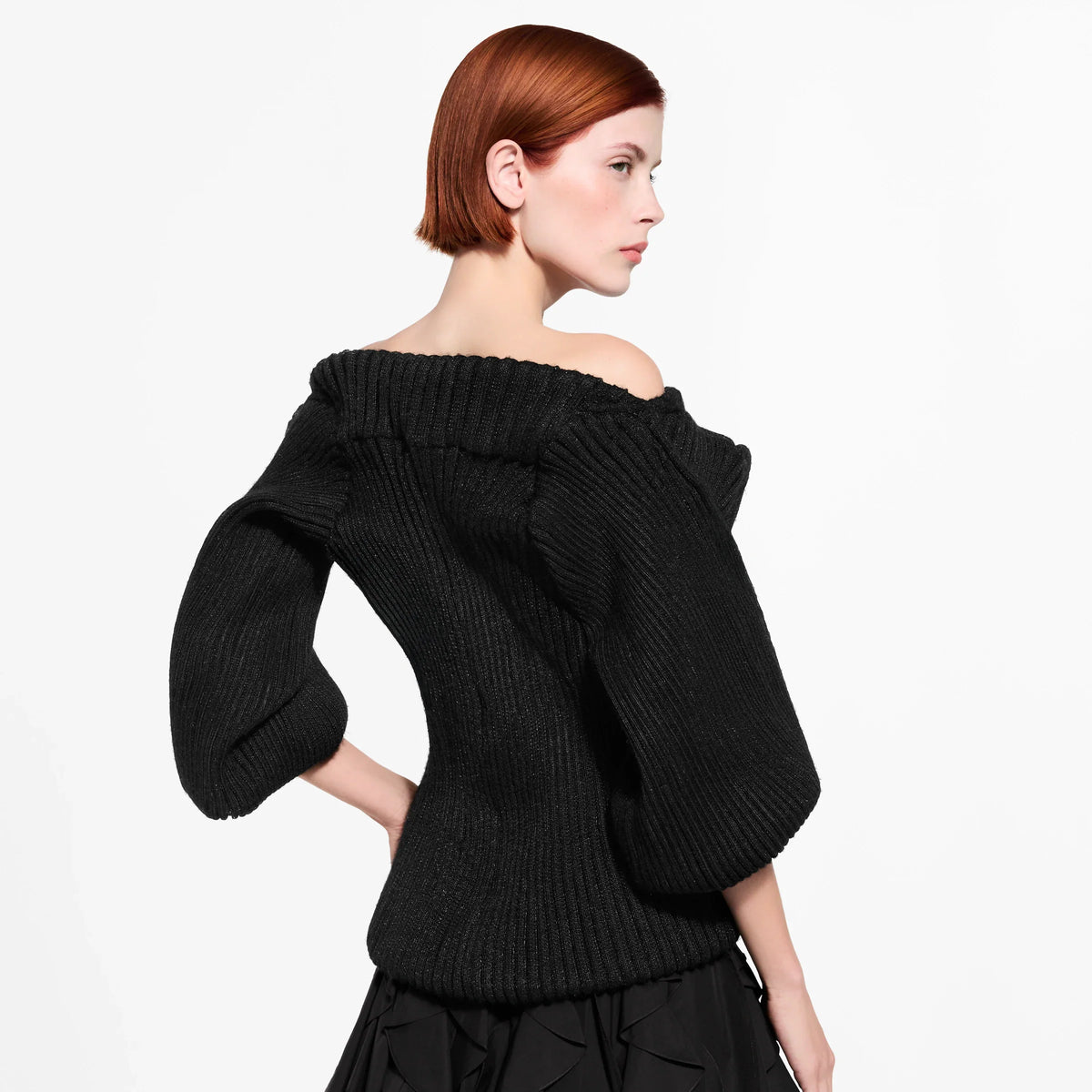 Knot Front Knit Top