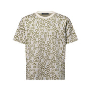 Jacquard Signature Short-Sleeved Crewneck