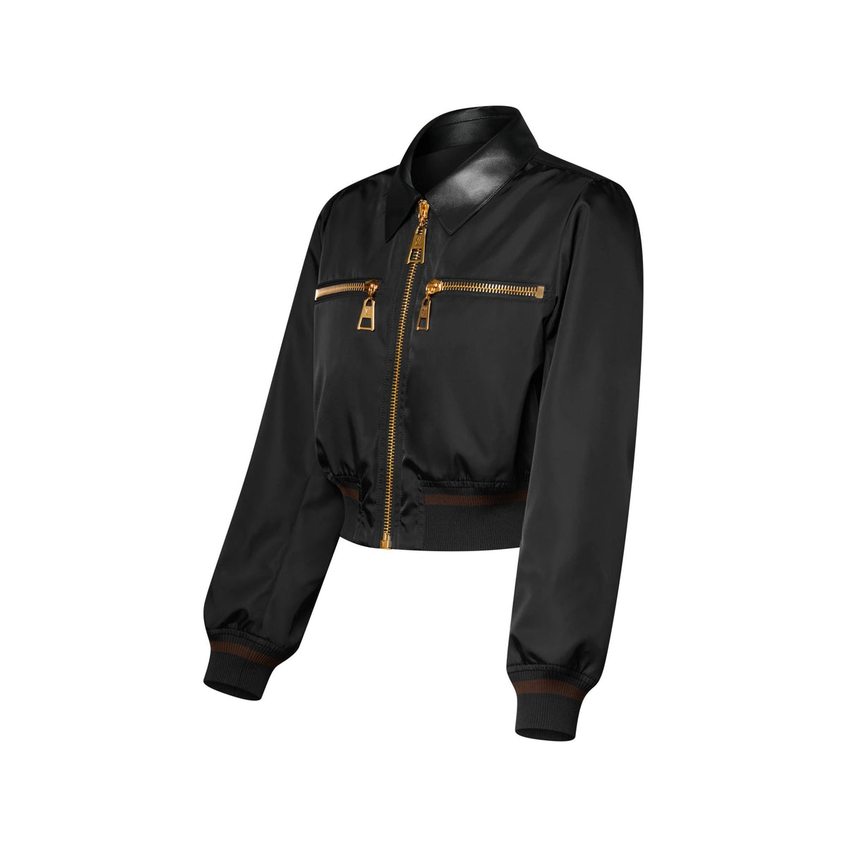 Leather Insert Jacket