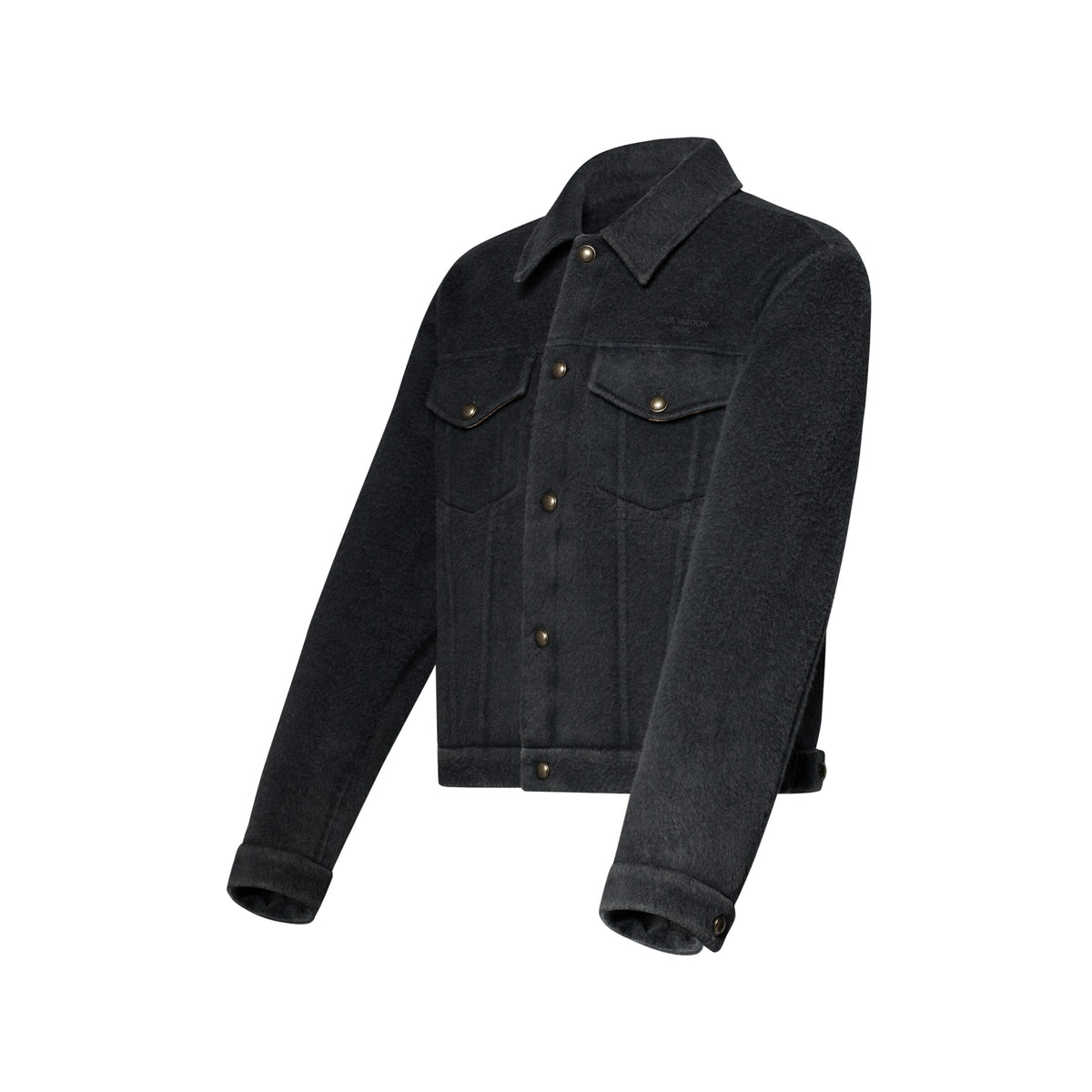 Cashmere Vicuna Trucker Jacket