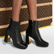Swing Platform Ankle Boot