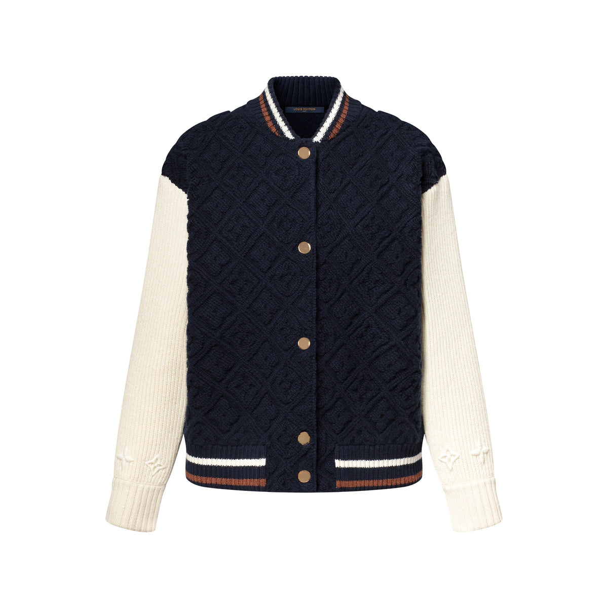 Monogram Toweling Varsity Jacket