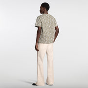 Jacquard Signature Short-Sleeved Crewneck