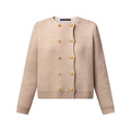Double-Breasted Mahina Knit Cardigan