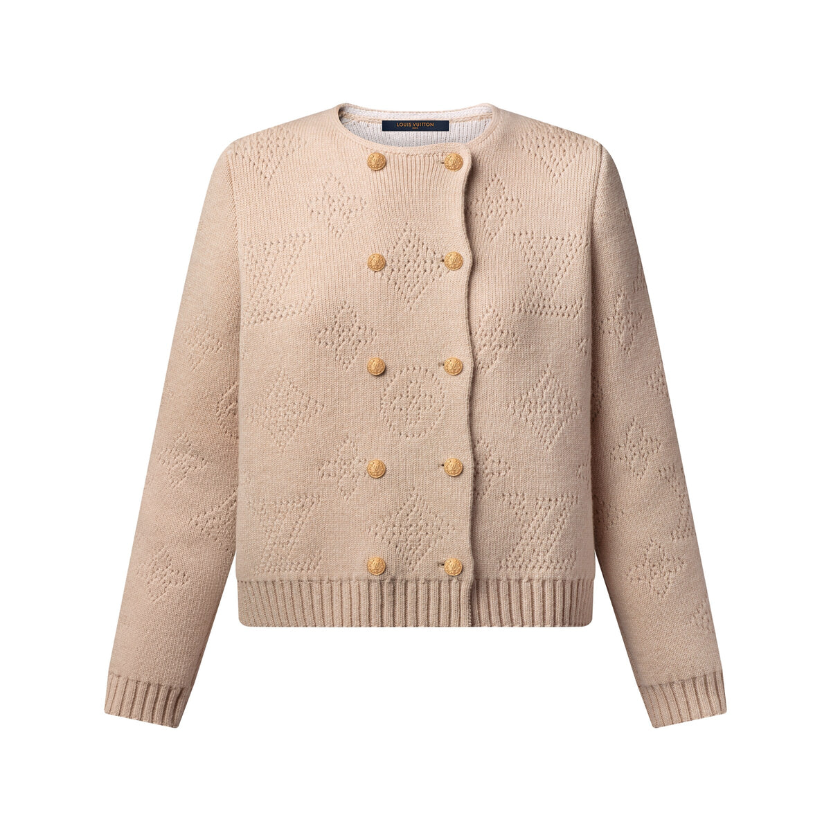 Double-Breasted Mahina Knit Cardigan