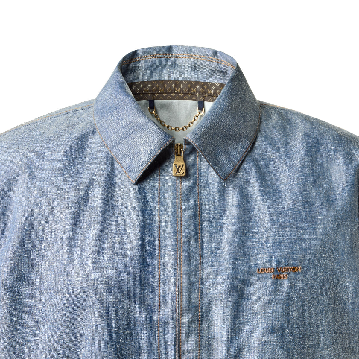 Technical Chambray Shell Jacket