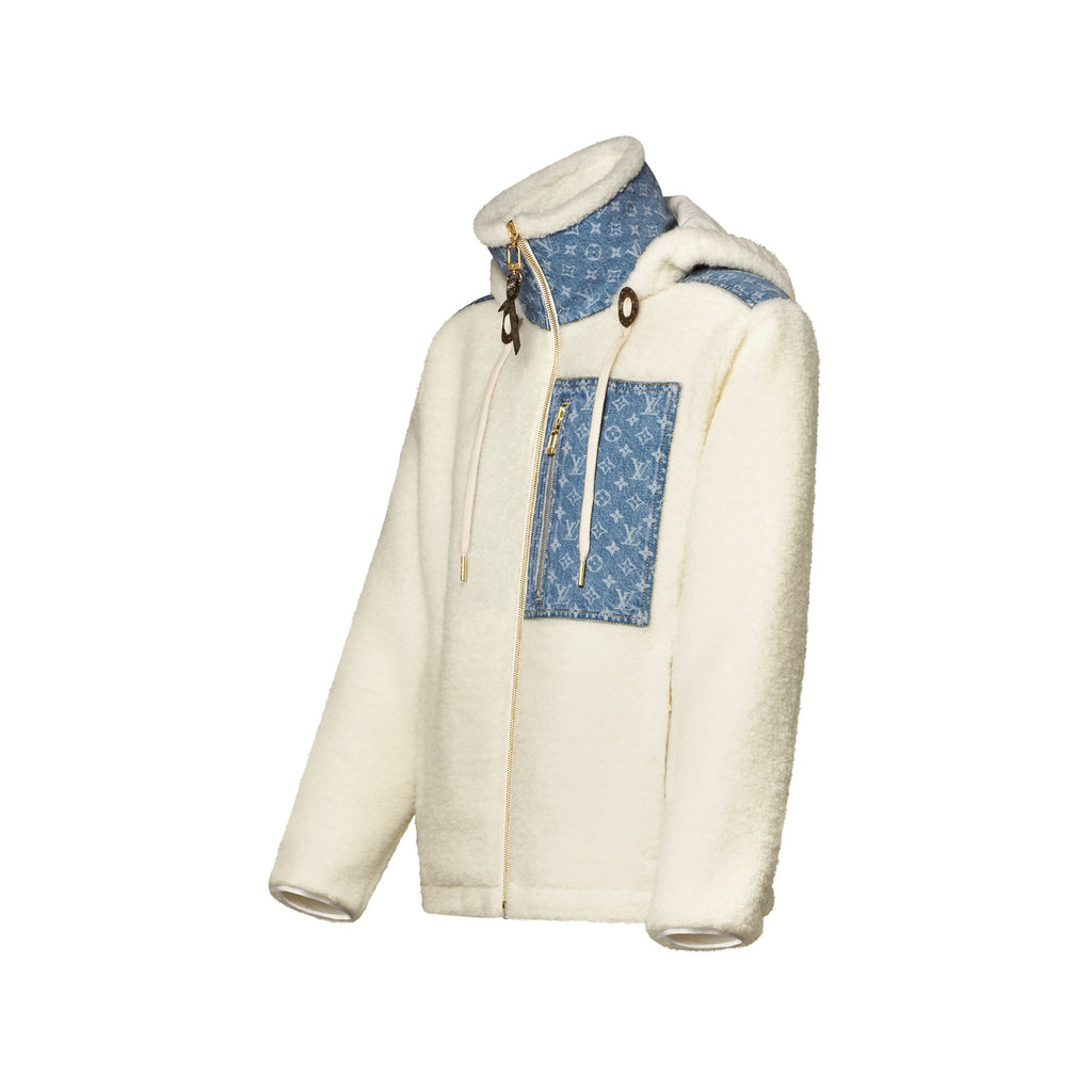 Monogram Accent Fleece Jacket