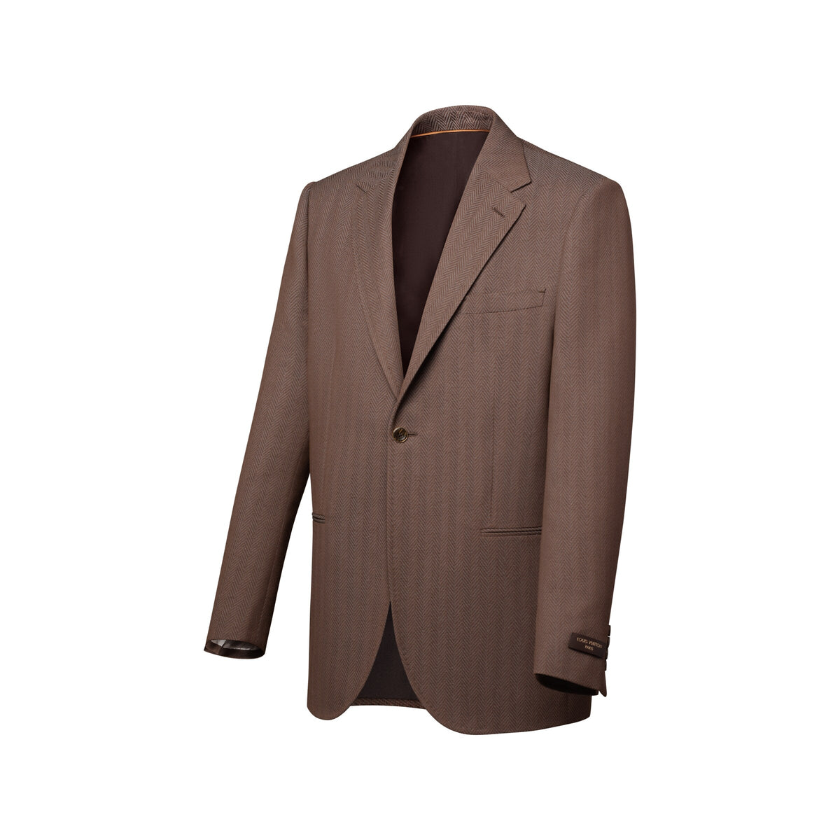 Reflective Relaxed Single-Breasted Jacket