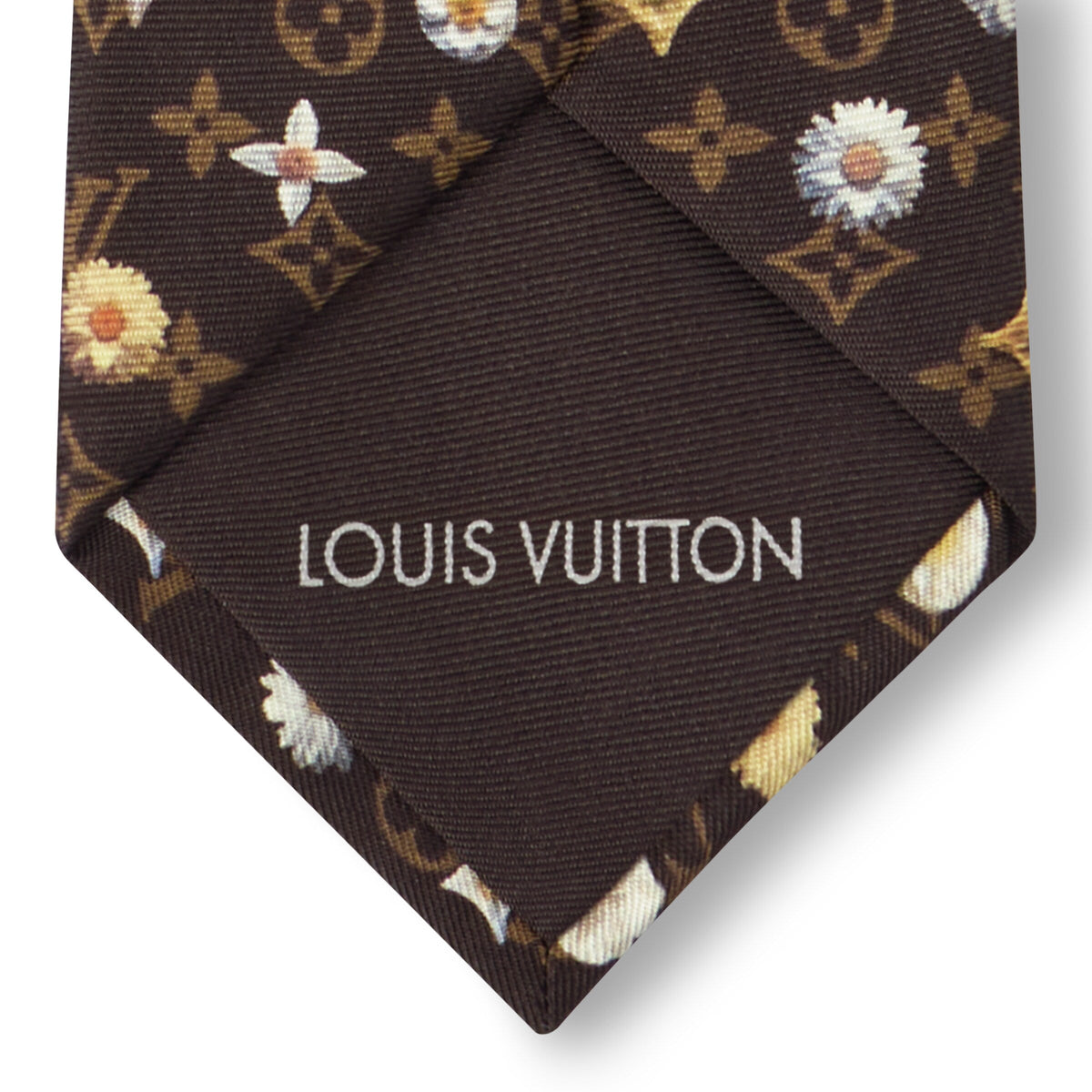 Monogram Flower Tie