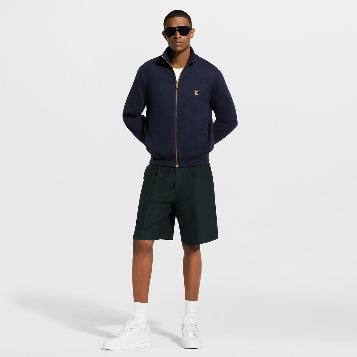 Reversible Nylon Hybrid Track Top