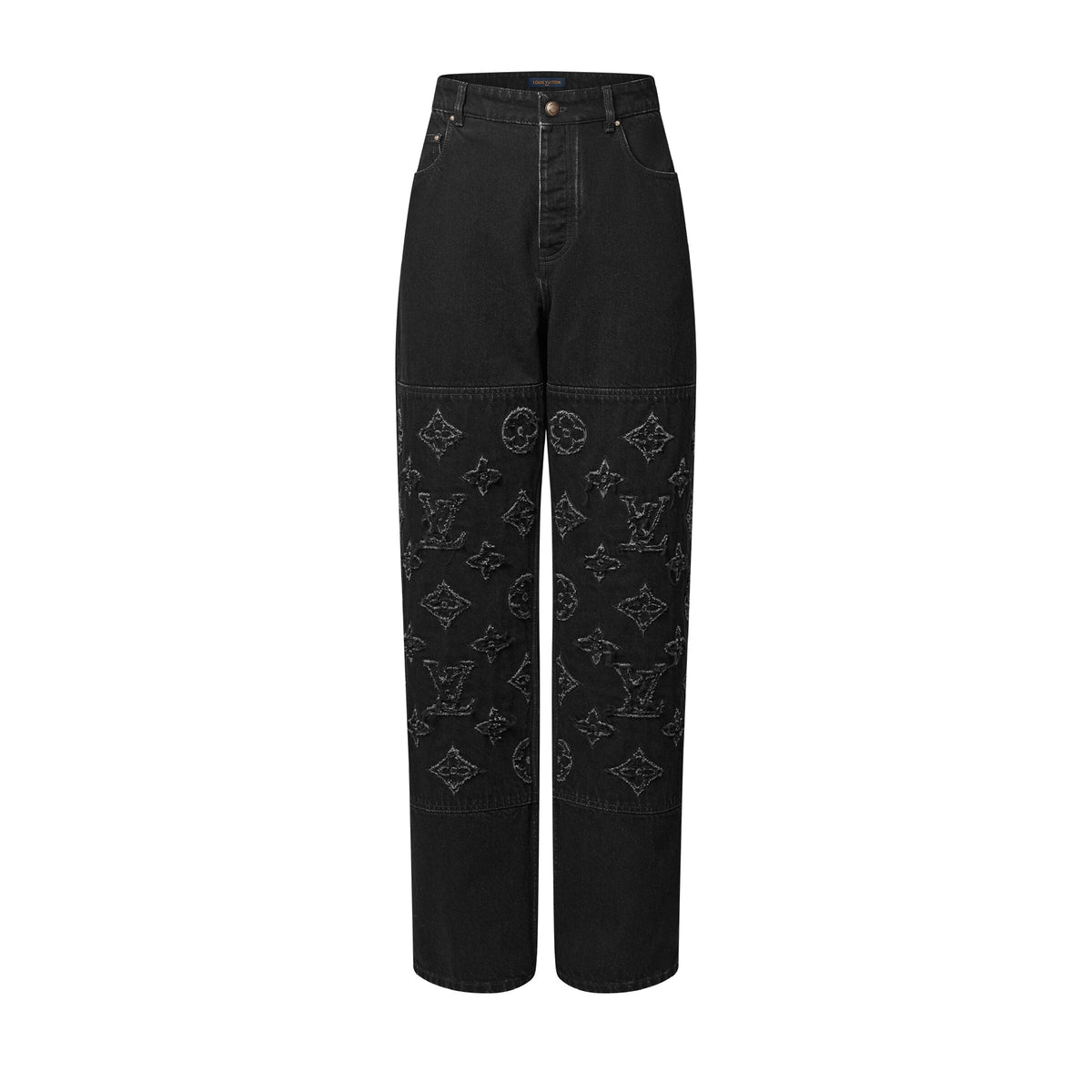 Monogram Destroy Denim Pants