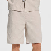 Damier 3D Light Denim Shorts