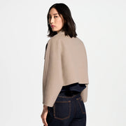 Double Face Cropped Coat