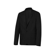 Cotton Ripstop Zippered Single-Breasted Jacket