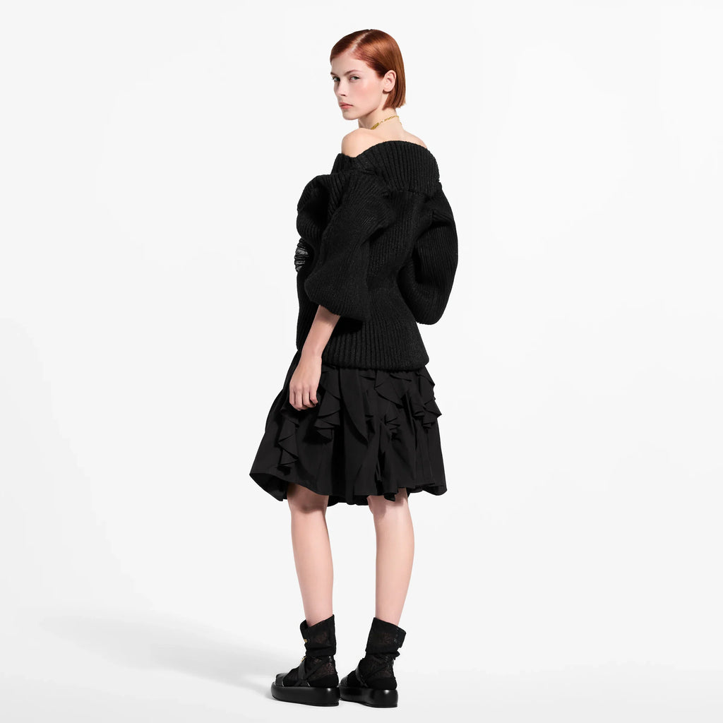 Knot Front Knit Top