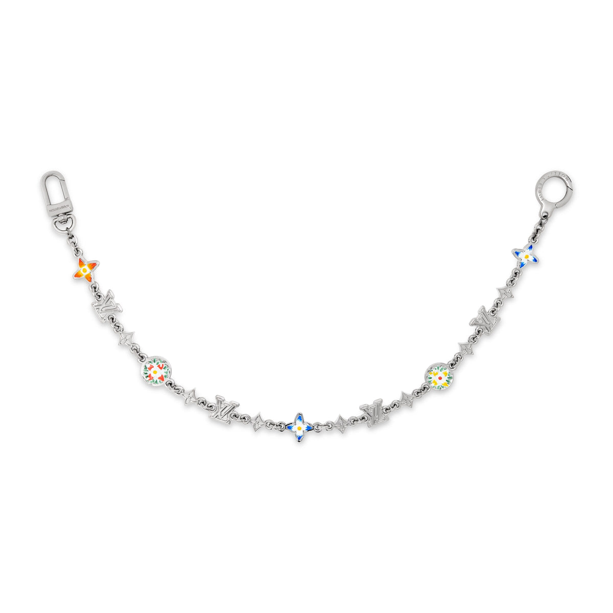 Monogram Flower Chain Belt