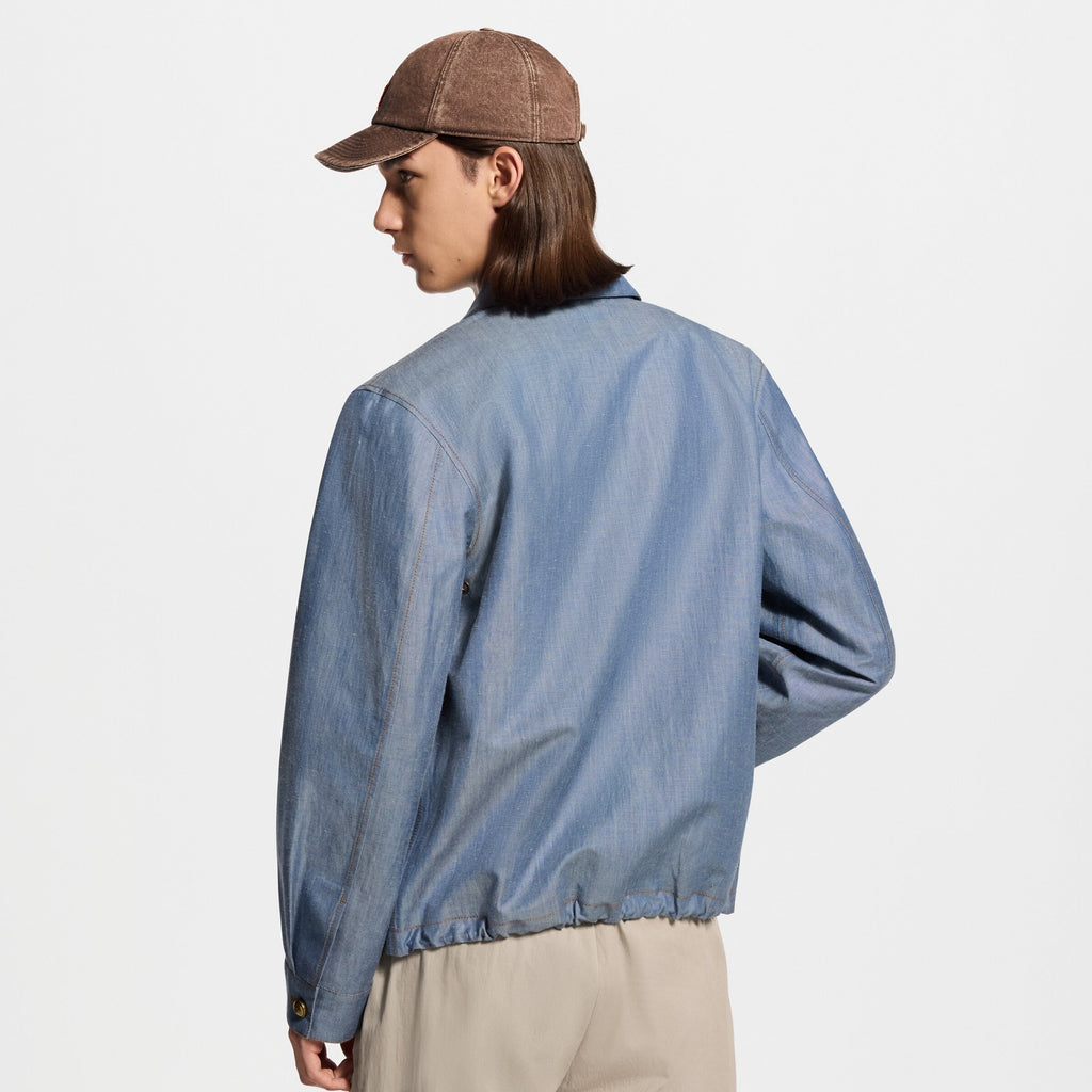 Technical Chambray Shell Jacket